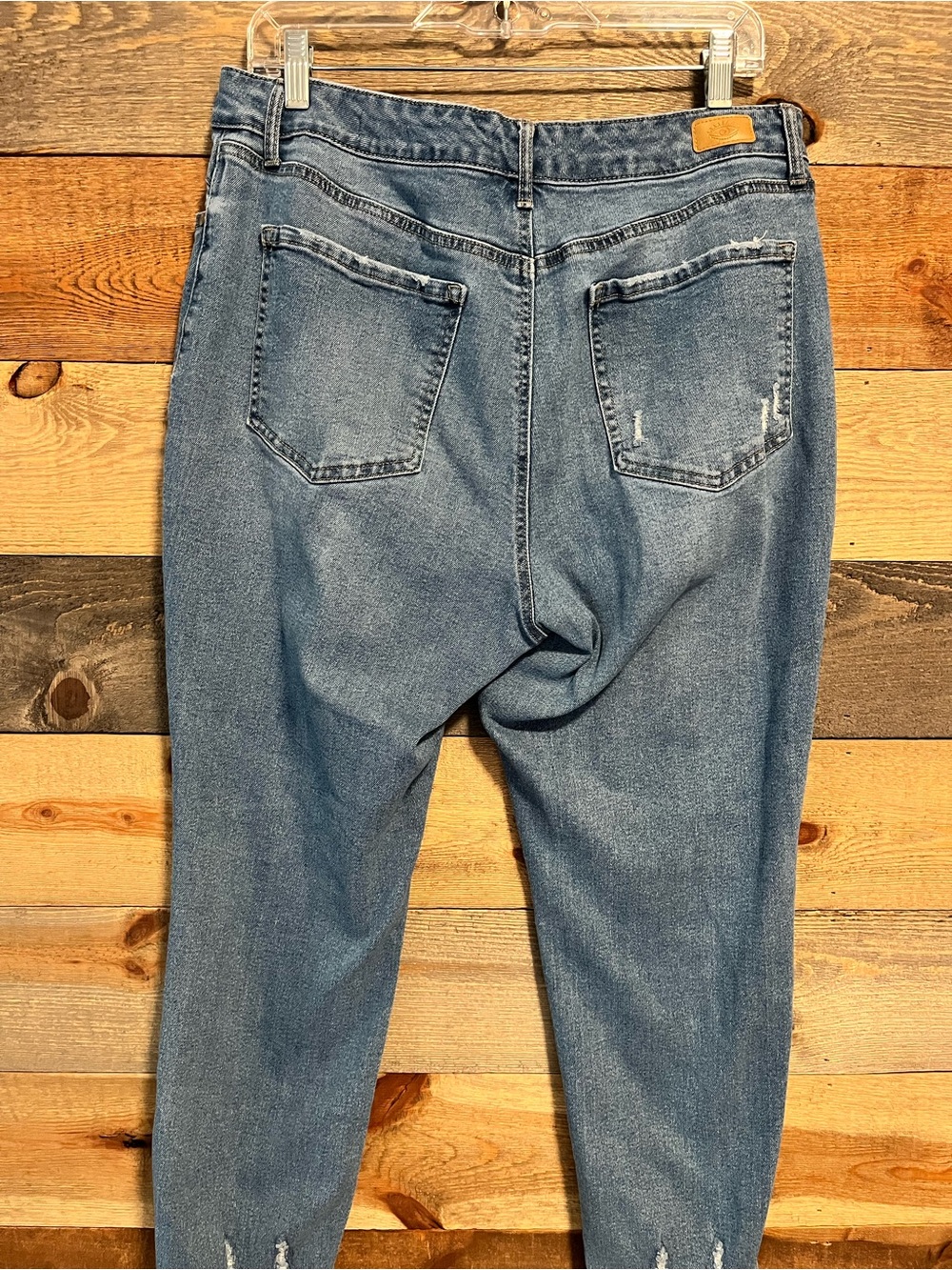 Sofia Jeans by Sofia Vergara Distressed Light Blue Jeans Size 14 - Picture 5 of 6